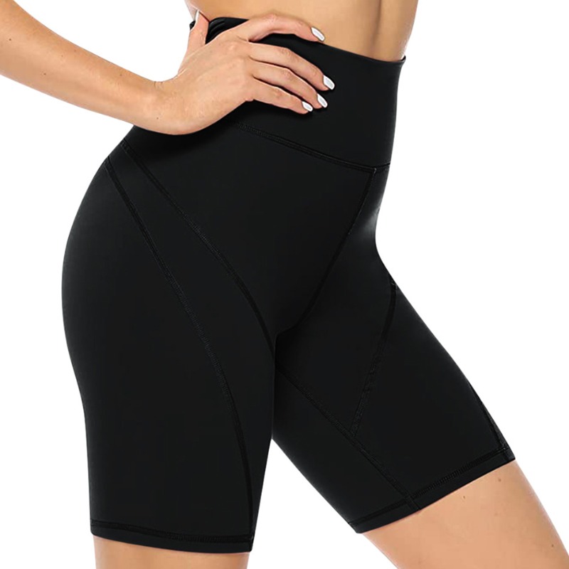 

lovely Sportswear Skinny Black Plus Size Shorts