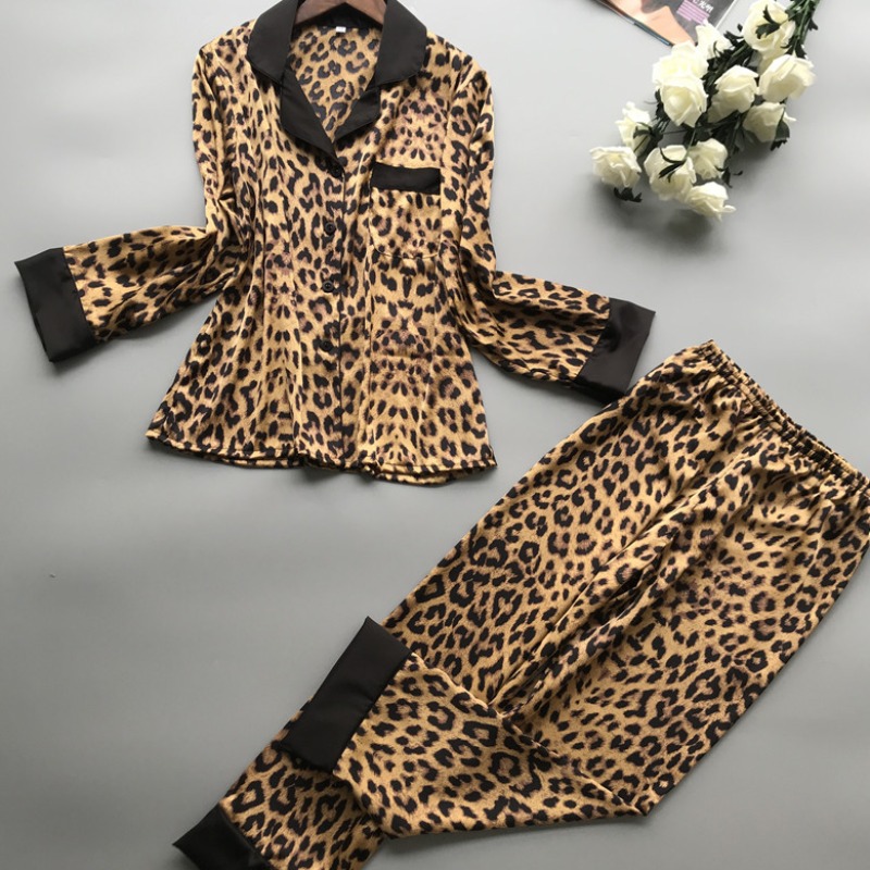 

lovely Trendy Leopard Print Sleepwear