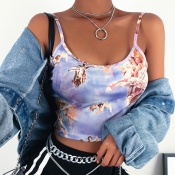 lovely Casual Print Multicolor Camisole