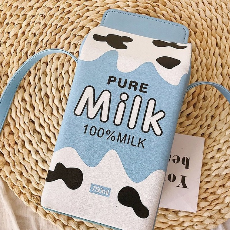 

lovely Chic Milk Blue Crossbody Bag