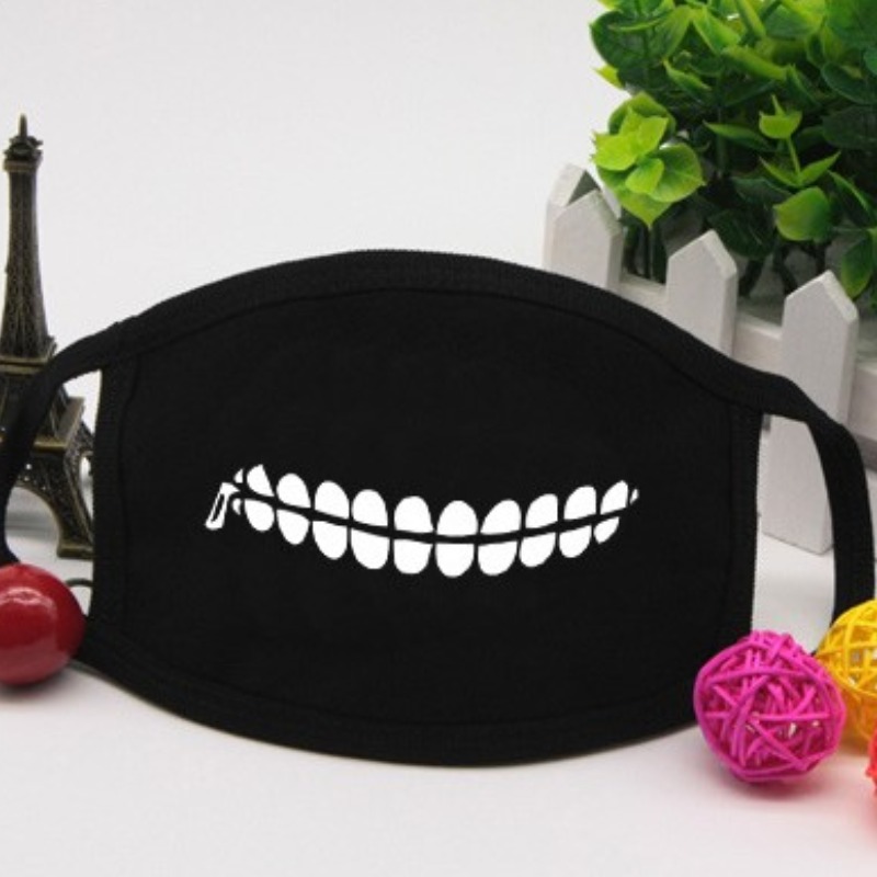 

lovely Print White Face Mask
