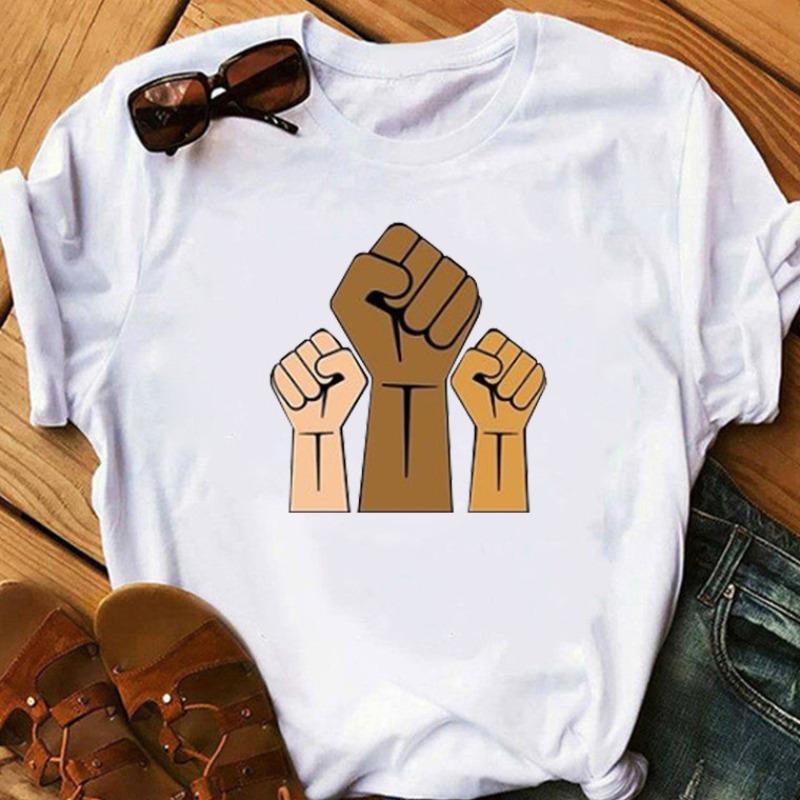 

lovely Casual O Neck Print White T-shirt
