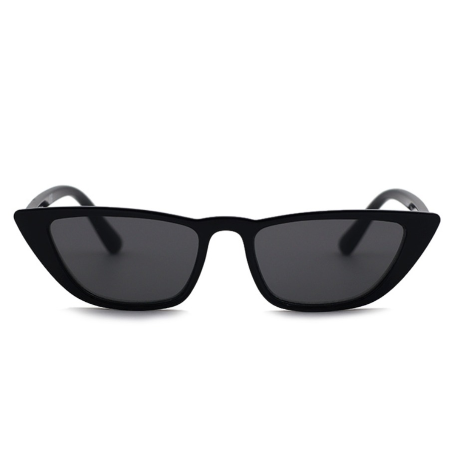 

lovely Trendy Cat s Eye Frame Design Black Sunglasses