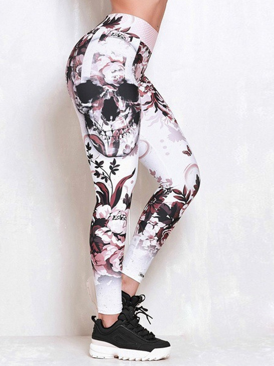 

lovely Sportswear Print Pink Pants