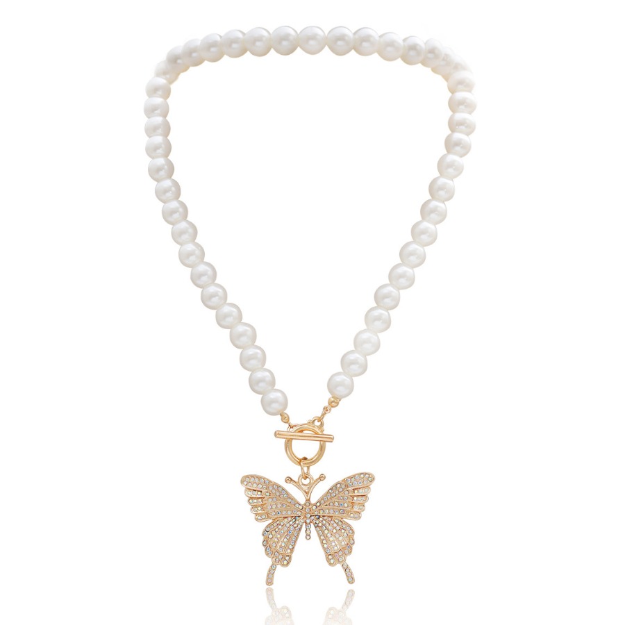 

lovely Chic Butterfly Gold Necklace