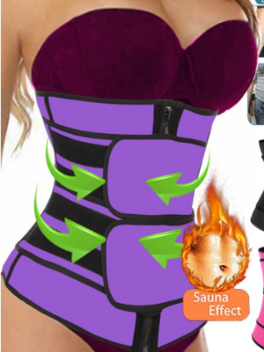 

lovely Sportswear Patchwork Purple Bustiers