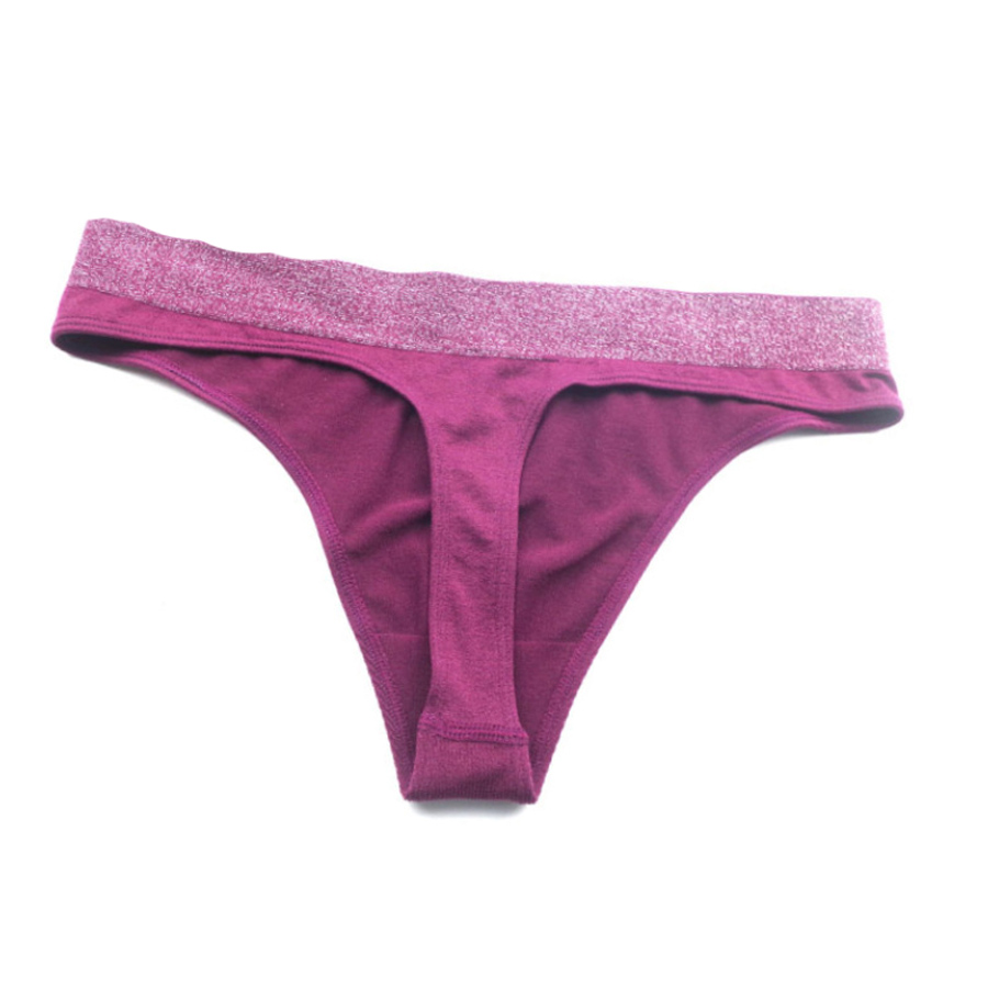 

lovely Sexy Patchwork Wine Red Panties