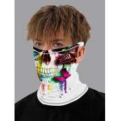 lovely Print Multicolor Face Mask
