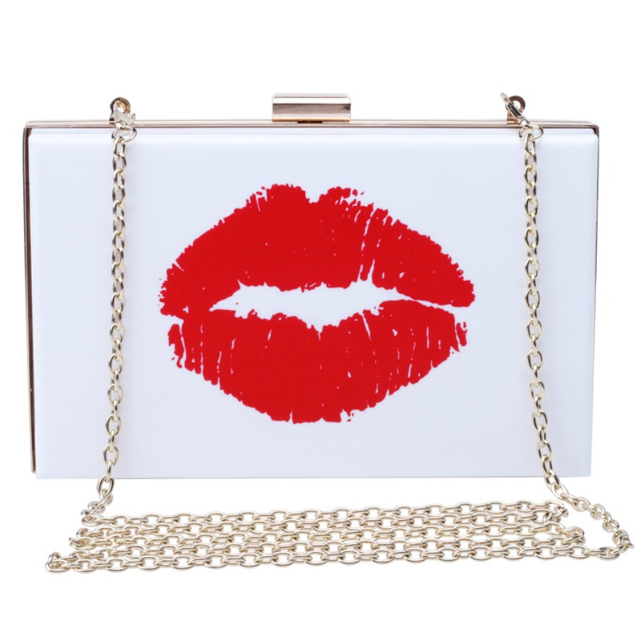 

lovely Trendy Print White Crossbody Bag