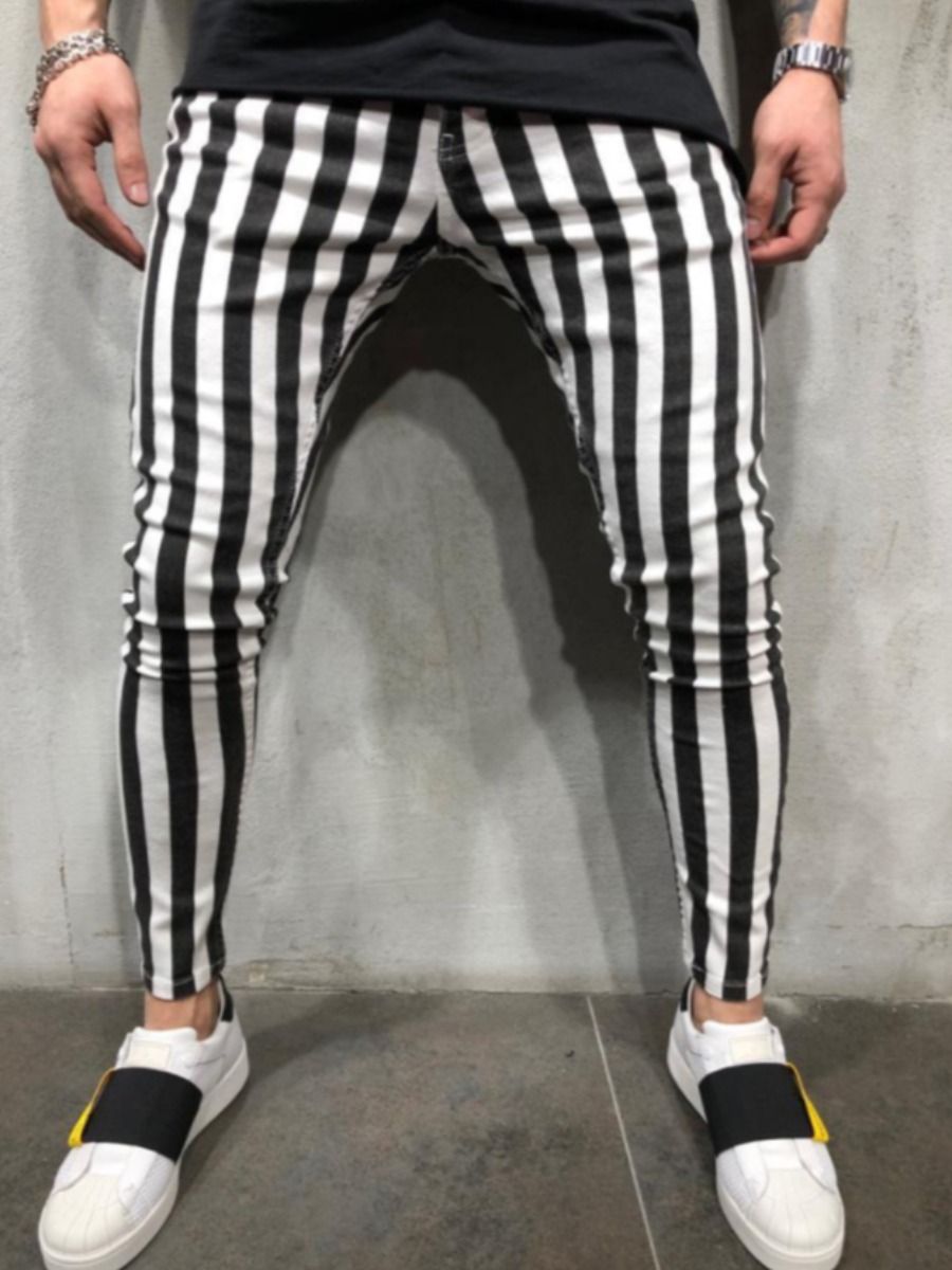 

lovely Casual Striped Men Pants, Stripe