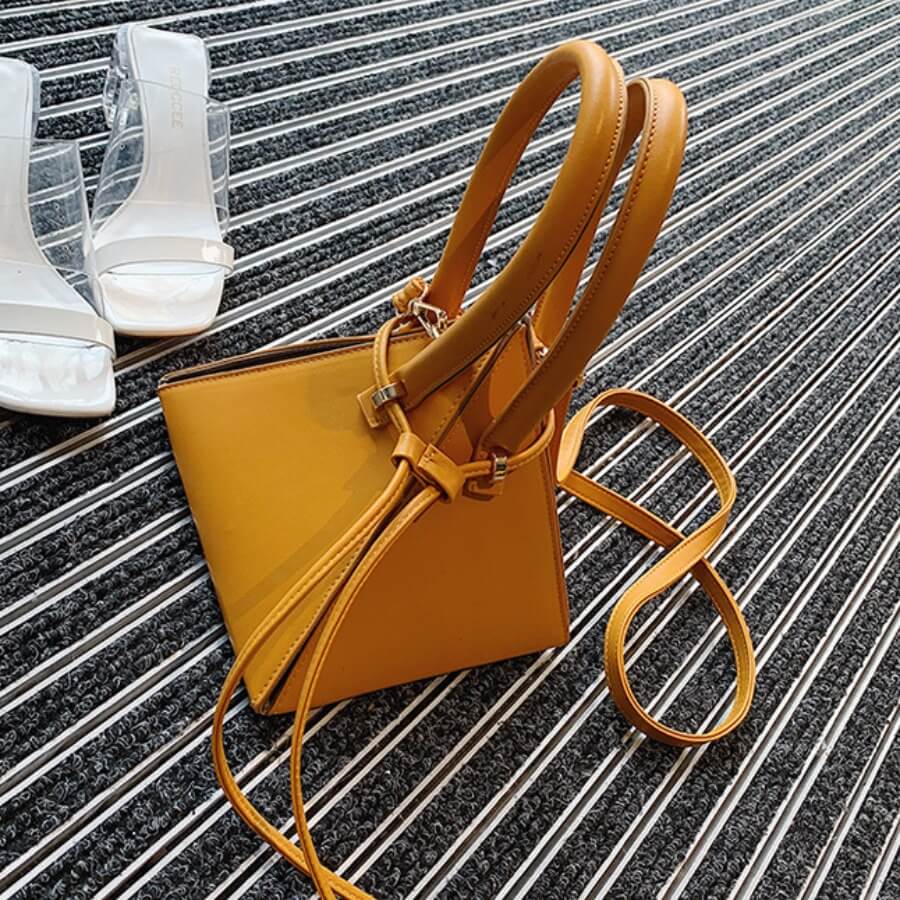 

Lovely Chic Yellow Crossbody Bag