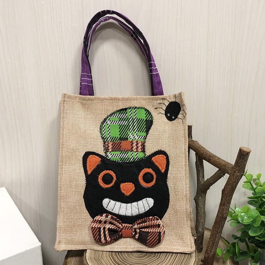 

Lovely Stylish Cartoon Black Gift Bag