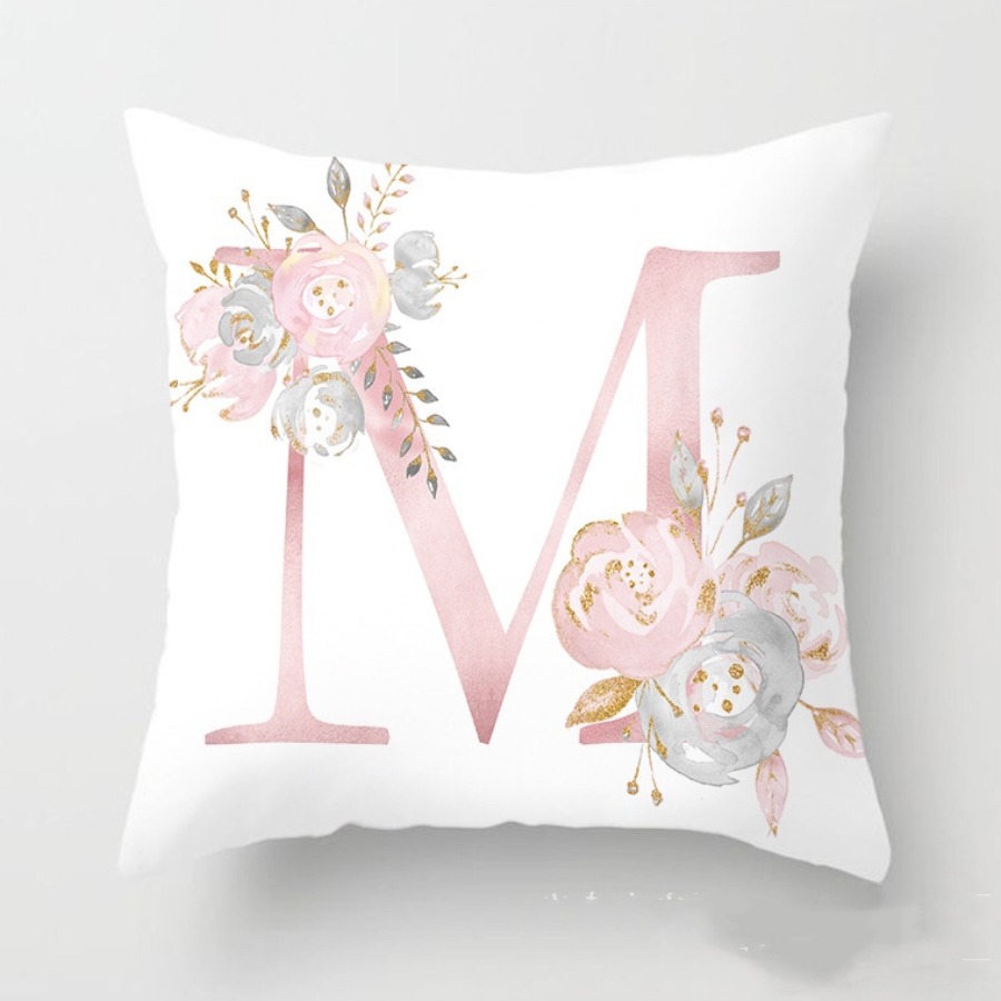 

lovely Cosy Print Light Pink Decorative Pillow Case