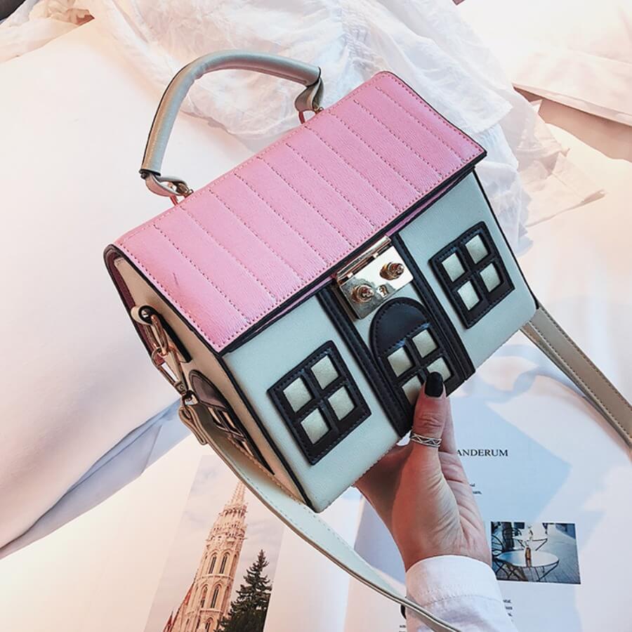 

LW Chic Patchwork Beige Crossbody Bag