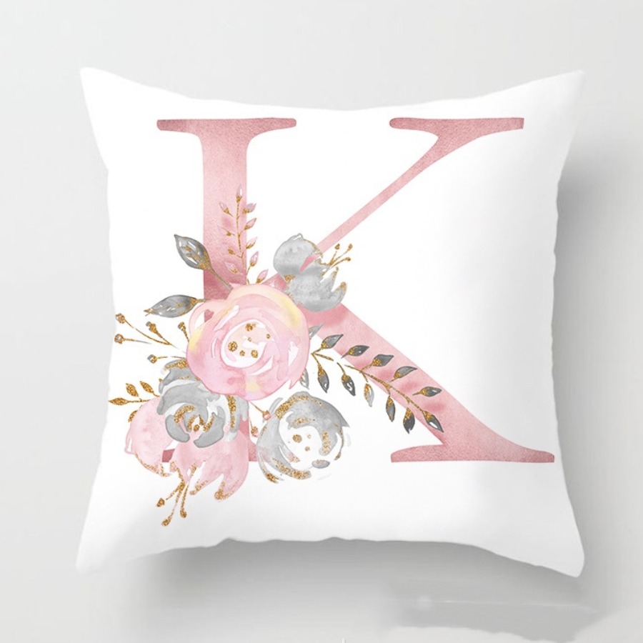 

lovely Cosy Print Pure White Decorative Pillow Case