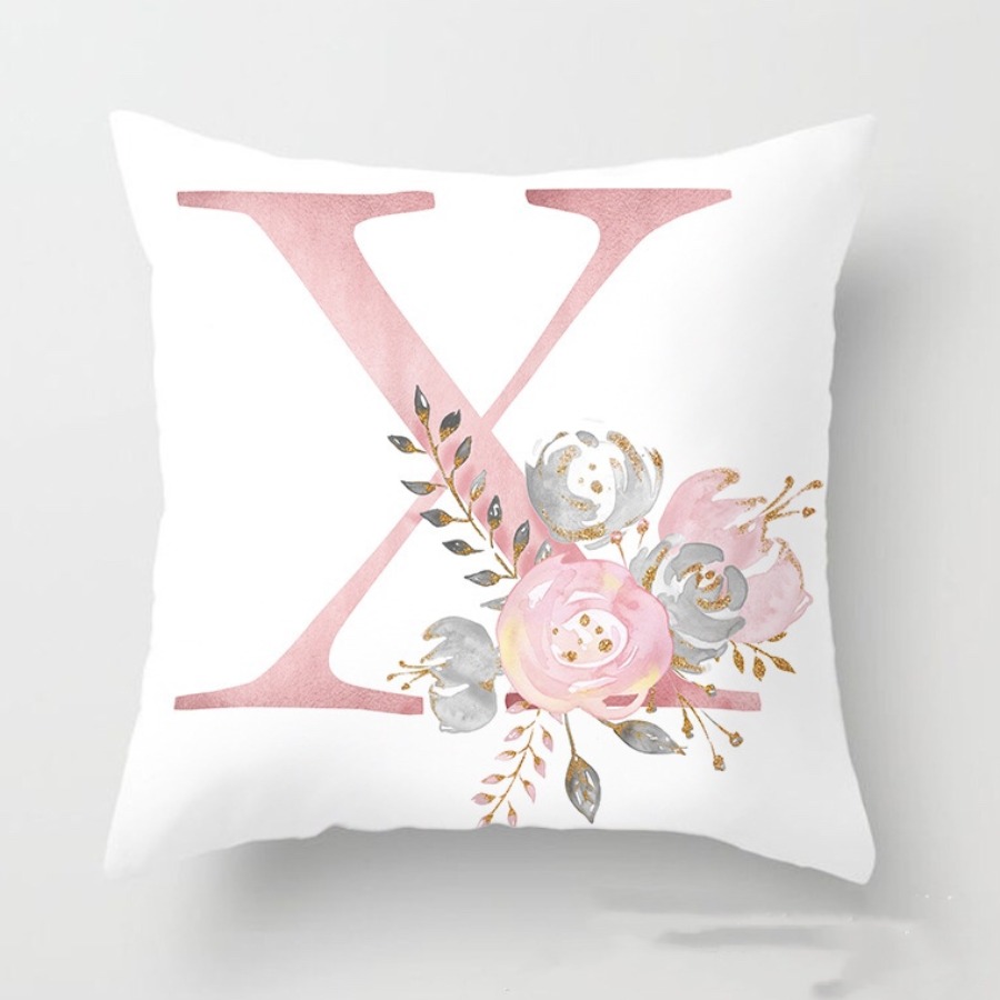 

lovely Cosy Print Dark Pink Decorative Pillow Case