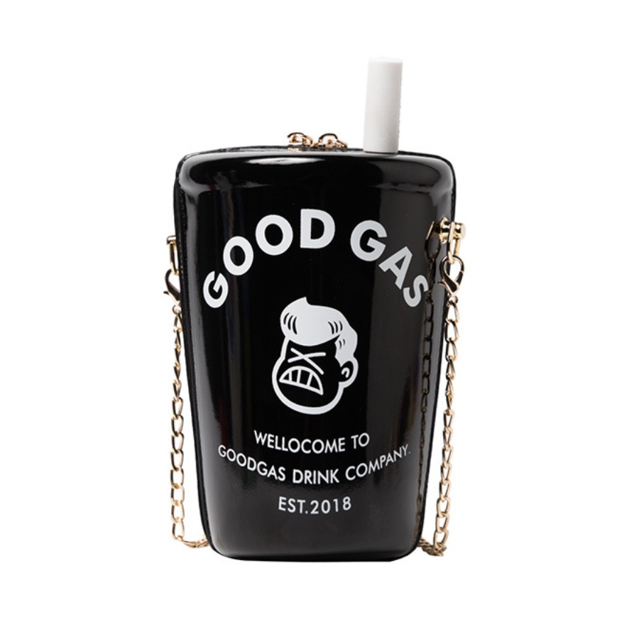 

lovely Casual Letter Print Black Crossbody Bag