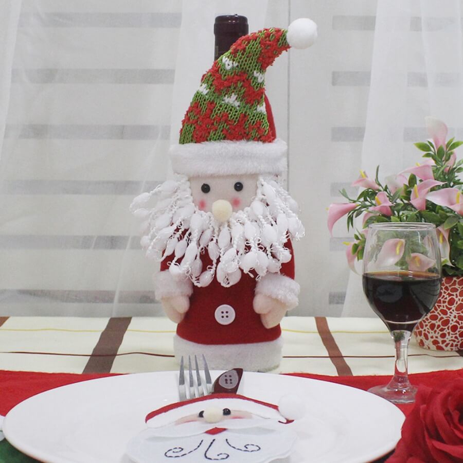 lovely Trendy Cartoon Red Wine Bag