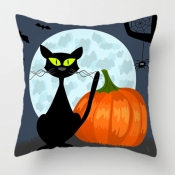 Lovely Chic Cartoon Print Grey Black Decorative Pi