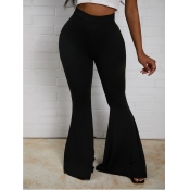 Lovely Casual Basic Skinny Black Pants