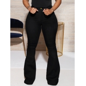 LW High-waisted High Stretchy Flared Jeans
