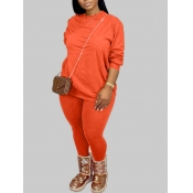 LW BASICS Plus Size Round Neck Regular Fit Pants S