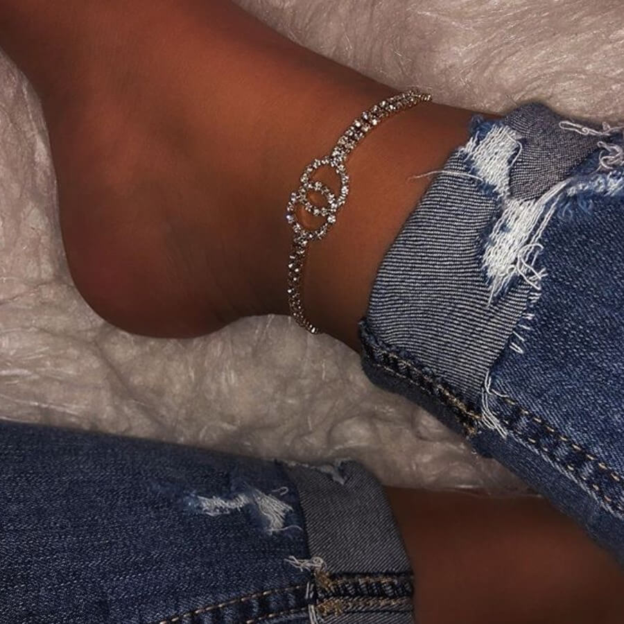 

Lovely Trendy Hollow-out Gold Body Chain