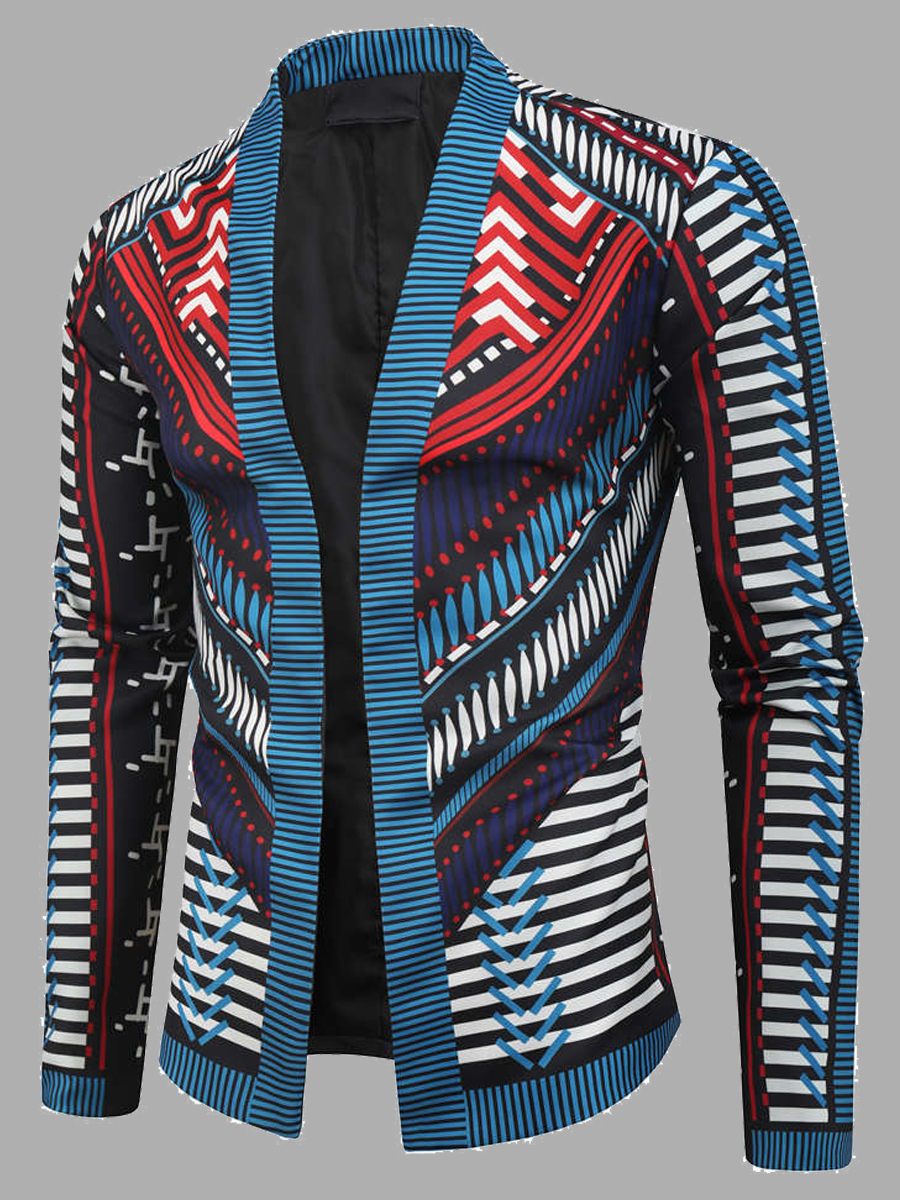 

lovely Stylish Print Multicolor Men Jacket, Multi
