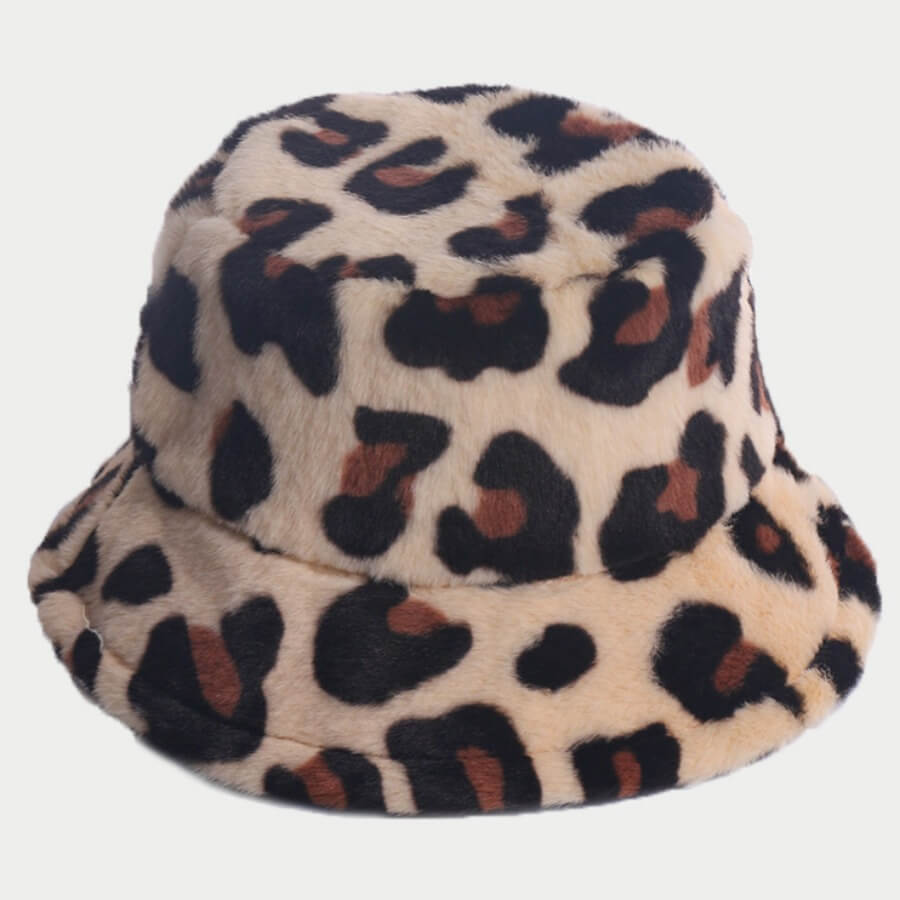 

Lovely Casual Leopard Print Beige Hat