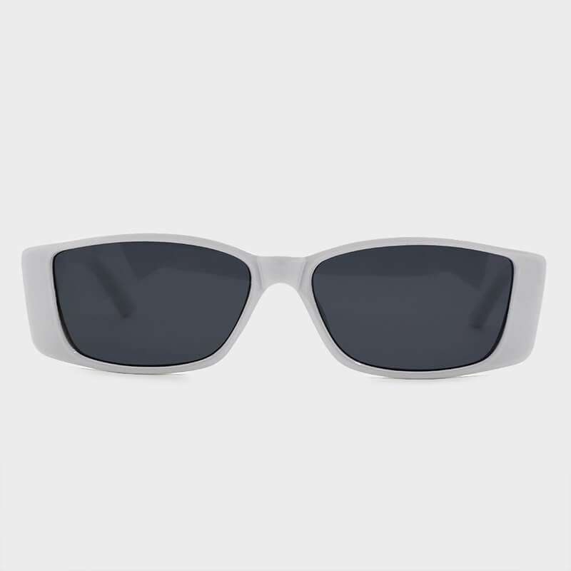 

Lovely Trendy Patchwork White Sunglasses