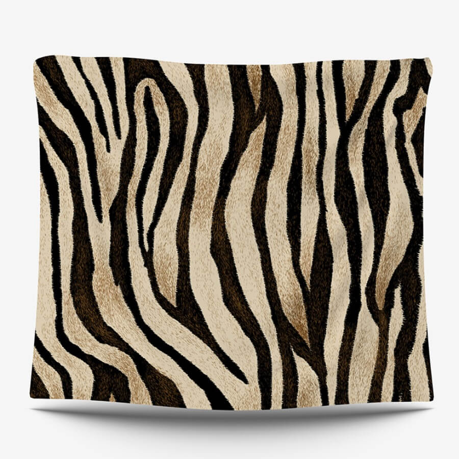 

Lovely Stylish Striped Print Black Decorative Wall Cloth