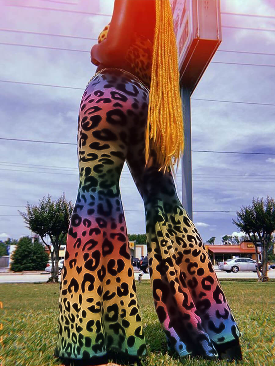 

LW Fashion Leopard Print Basic Skinny Pants