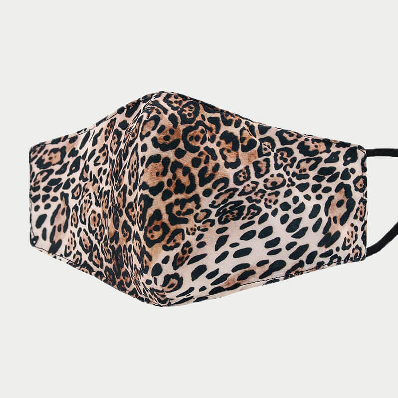 

Lovely Leopard Print Face Mask