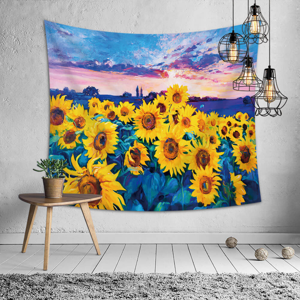 

Lovely Stylish Print Yellow Decorative Wall Cloth