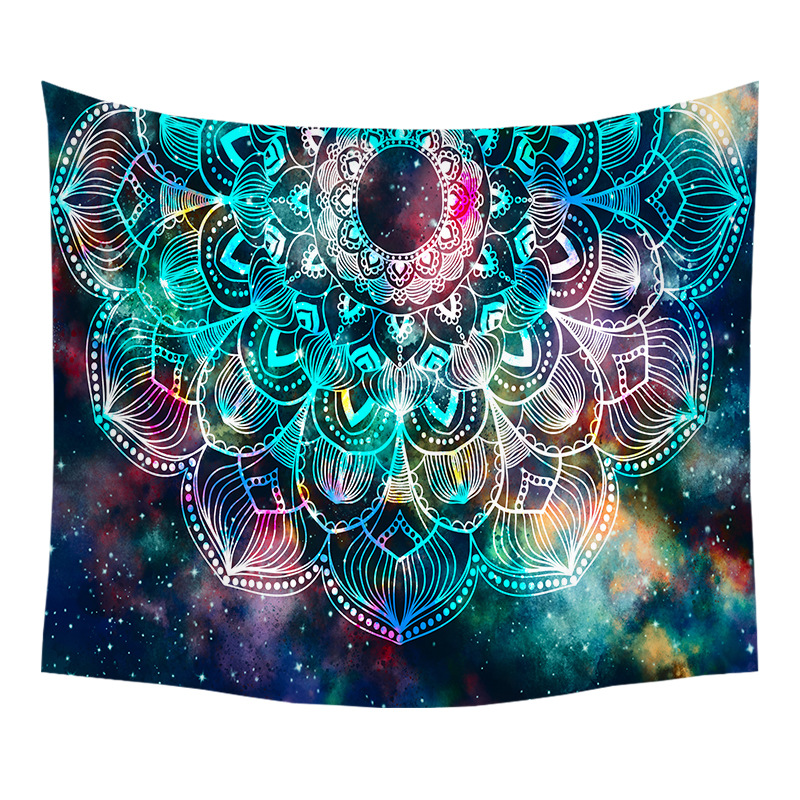 

Lovely Trendy Print Multicolor Decorative Wall Cloth, Multi