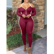 LW Striped Bodycon Cami Jumpsuit