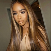 Lovely Stylish Long Brown Wigs