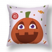Lovely Stylish Cartoon Print Orange Decorative Pil