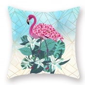 Lovely Stylish Print Rose Red Decorative Pillow Ca