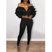 LW SXY Fold Design Jumpsuit