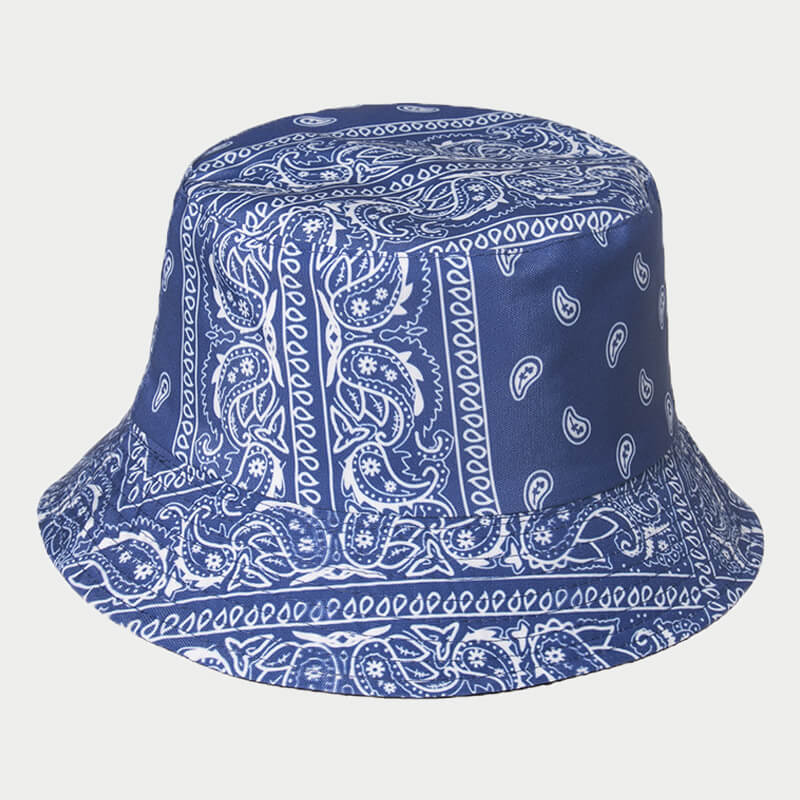 

Lovely Stylish Print Blue Hat