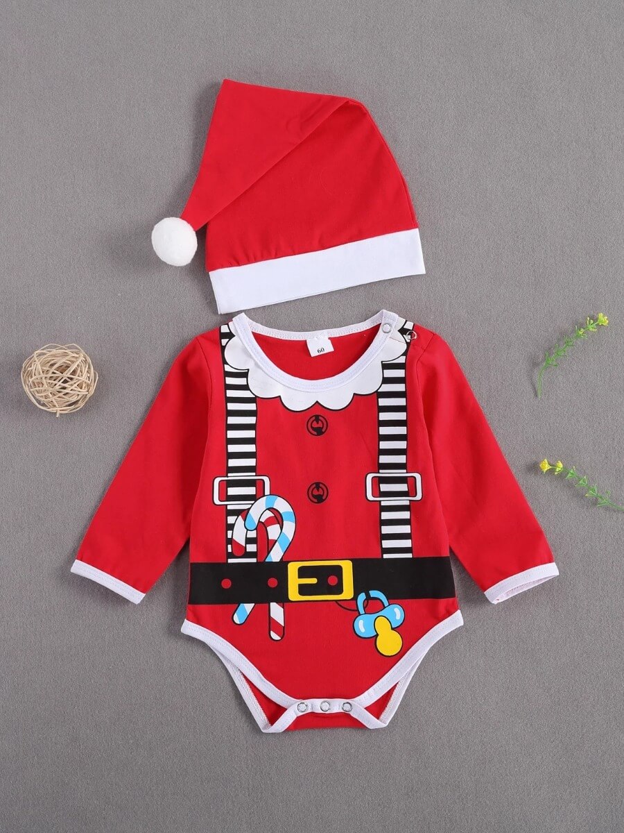 

Lovely Casual O Neck Patchwork Red Boy Two Piece Pants Set