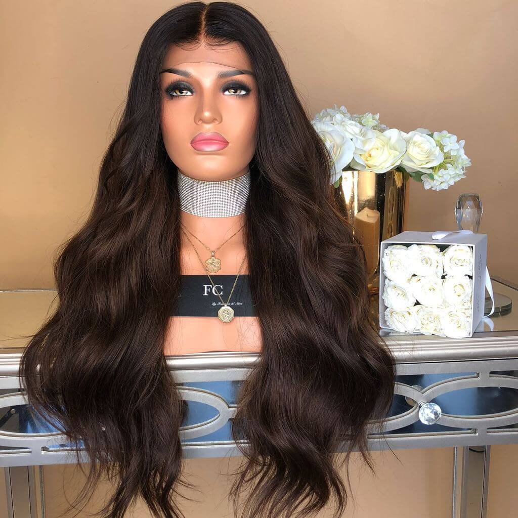 

Lovely Stylish Hign-temperature Resistance Brown Wigs