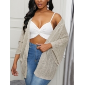 LW Vintage Loose Light Camel Cardigan
