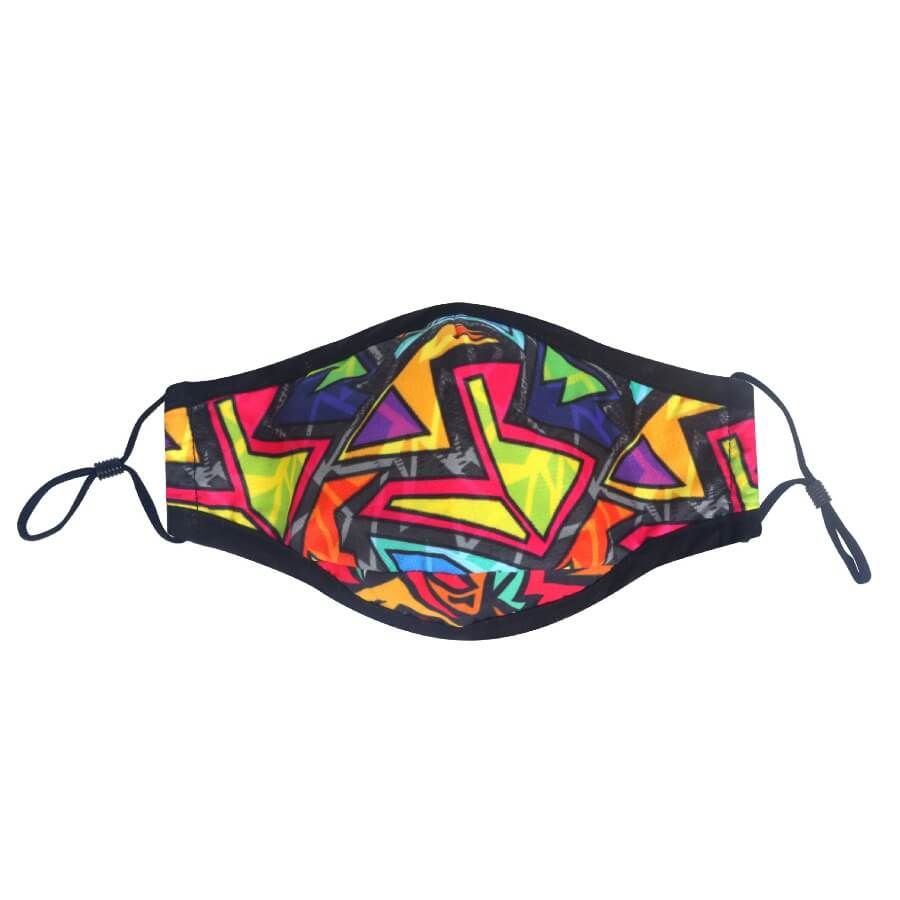 

Lovely Casual Color-lump Multicolor Face Mask, Multi