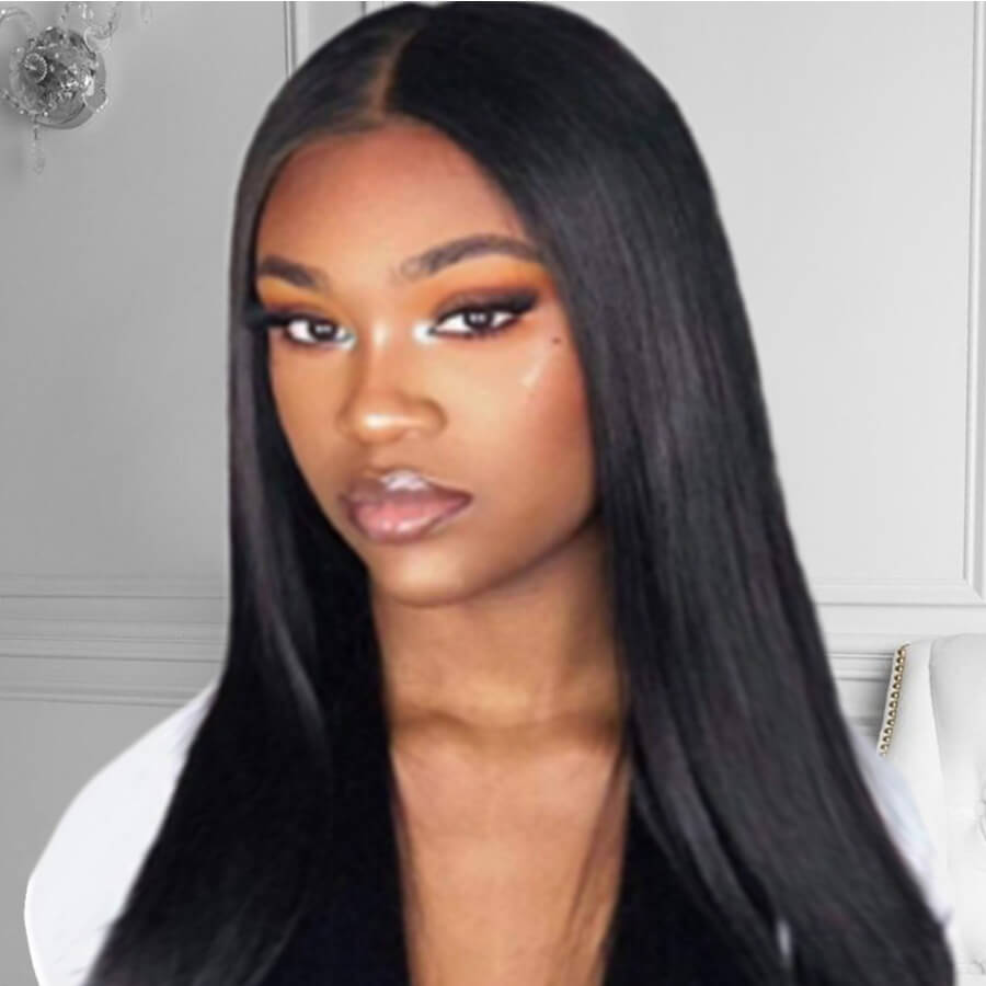 

Lovely Trendy High-temperature Resistance Black Wig