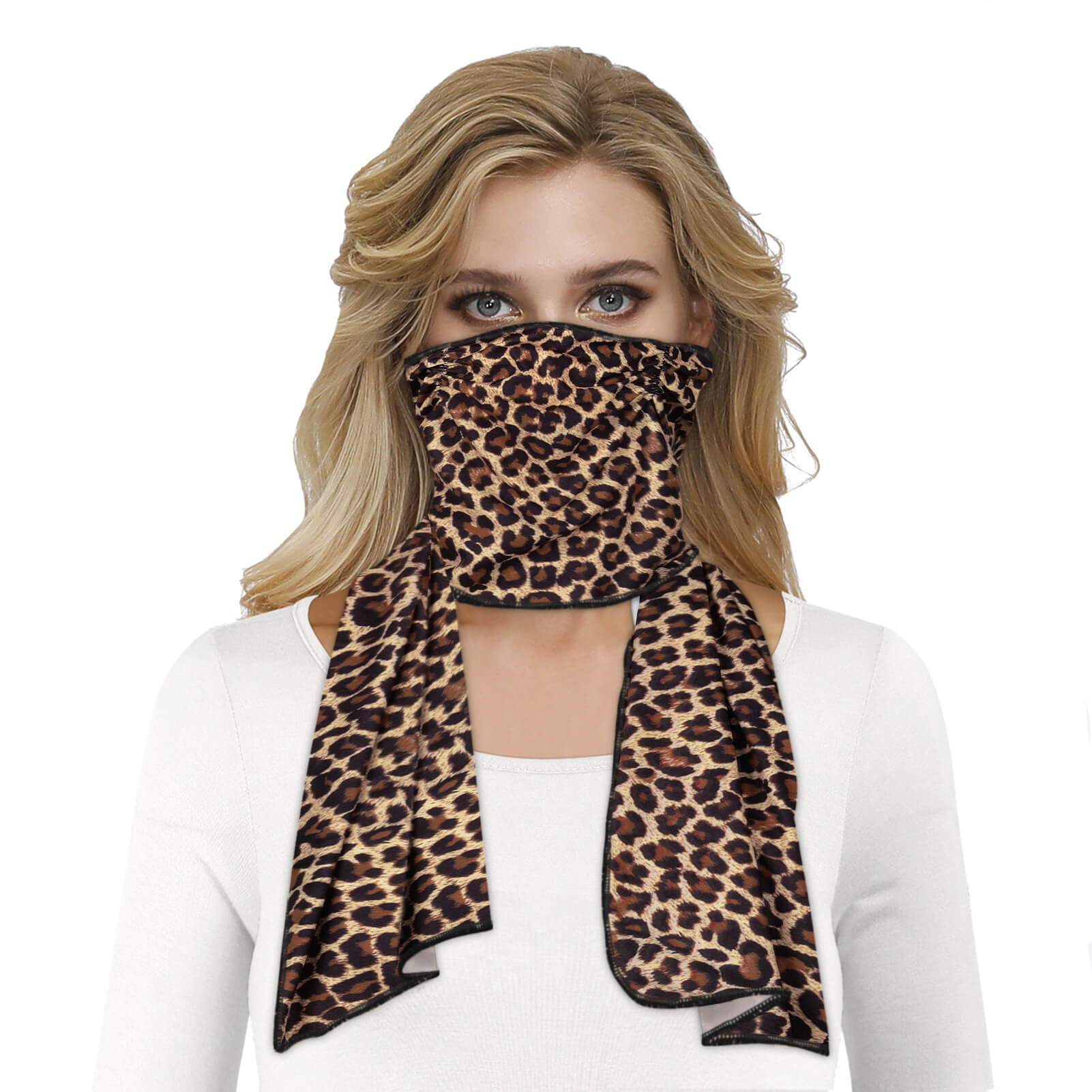 

Lovely Casual Leopard Print Face Mask