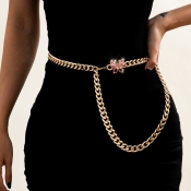 Lovely Casual Hollow-out Gold Body Chain