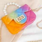Lovely Elegant Gradient Metal Decoration Yellow Cr
