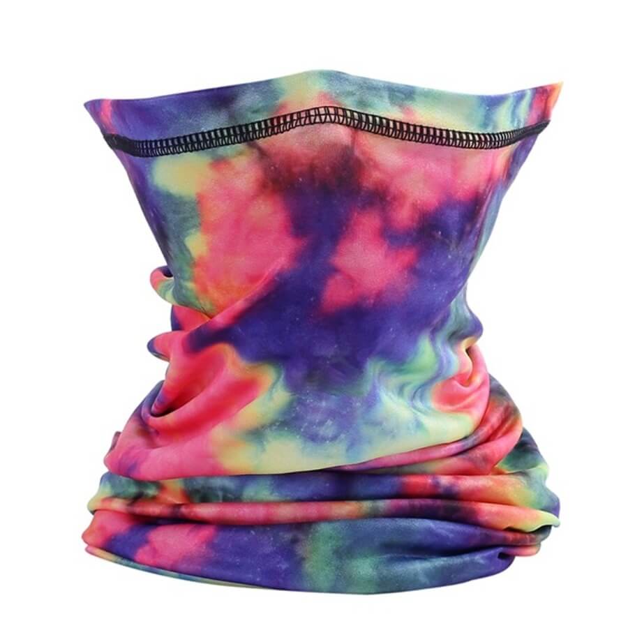 

Lovely Casual Tie-dye Multicolor Face Mask, Multi